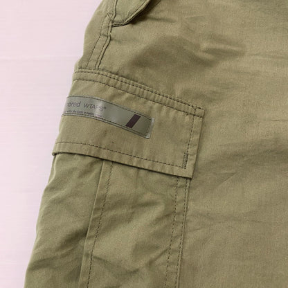 【中古品】【メンズ】 WTAPS ダブルタップス 25AW MILT0001 / TROUSERS / NYCO. WEATHER 252WVDT-PTM02 ミリタリー トラウザーズ カーゴパンツ ボトムス 153-260424-ks-11-fuzh サイズ：1 カラー：グリーン 万代Net店