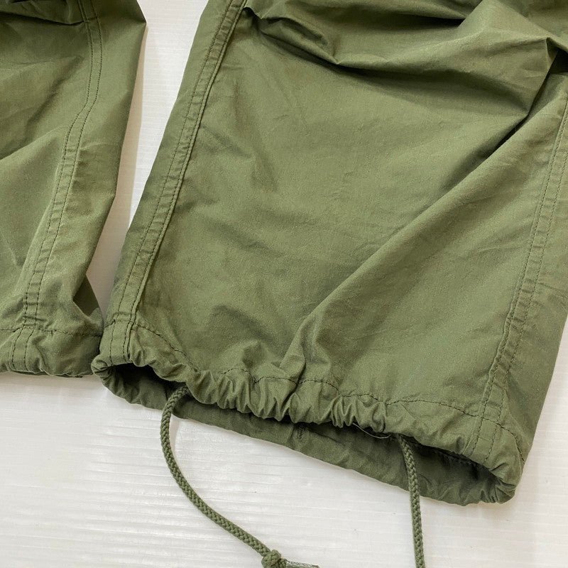 【中古品】【メンズ】 WTAPS ダブルタップス 25AW MILT0001 / TROUSERS / NYCO. WEATHER 252WVDT-PTM02 ミリタリー トラウザーズ カーゴパンツ ボトムス 153-260424-ks-11-fuzh サイズ：1 カラー：グリーン 万代Net店