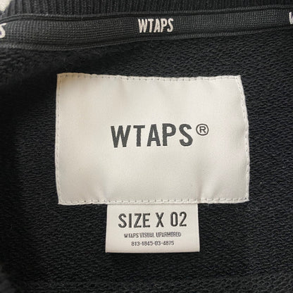 【中古品】【メンズ】 WTAPS ダブルタップス 26SS ACADEMY / SWEATER / COTTON 261ATDT-CSM04 アカデミー セーター コットン トップス プルオーバー 142-260424-ks-05-fuzh サイズ：2 カラー：ブラック 万代Net店