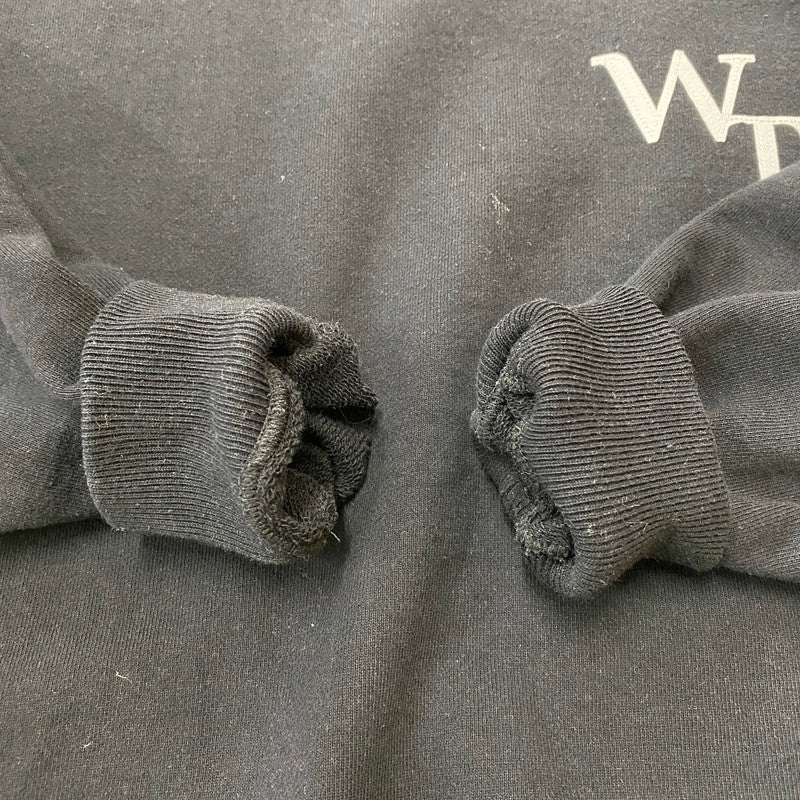 【中古品】【メンズ】 WTAPS ダブルタップス 26SS ACADEMY / SWEATER / COTTON 261ATDT-CSM04 アカデミー セーター コットン トップス プルオーバー 142-260424-ks-05-fuzh サイズ：2 カラー：ブラック 万代Net店