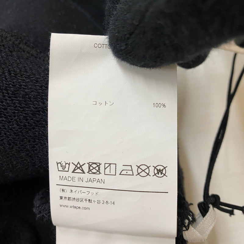 【中古品】【メンズ】 WTAPS ダブルタップス 26SS ACADEMY / SWEATER / COTTON 261ATDT-CSM04 アカデミー セーター コットン トップス プルオーバー 142-260424-ks-05-fuzh サイズ：2 カラー：ブラック 万代Net店