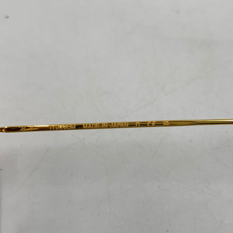 【中古品】【メンズ】 RAY-BAN レイバン JACK TITANIUM SUNGLASSES RB8165 ジャック チタニウム サングラス アイウェア アクセサリー 203-260503-ko-08-tei サイズ：51□20-145 カラー：ゴールド 万代Net店