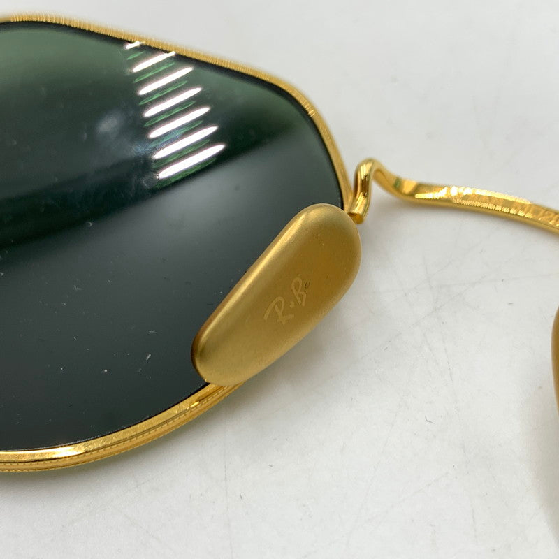 【中古品】【メンズ】 RAY-BAN レイバン JACK TITANIUM SUNGLASSES RB8165 ジャック チタニウム サングラス アイウェア アクセサリー 203-260503-ko-08-tei サイズ：51□20-145 カラー：ゴールド 万代Net店