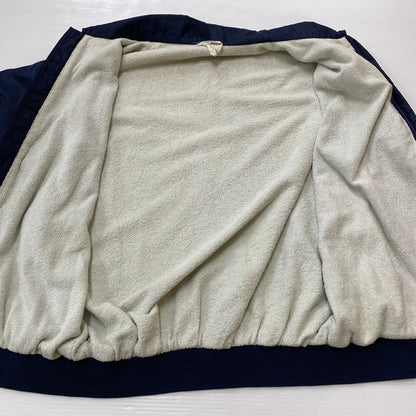 【現状渡し品】【メンズ】 ADIDAS アディダス 80's FULL ZIP LOGO JACKET VINTAGE 80年代 フルジップ ロゴ ジャケット ライトアウター ブルゾン OPTI ジップ 148-260424-ks-03-tei サイズ：サイズ表記なし カラー：ネイビー 万代Net店