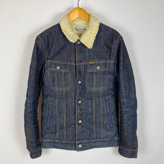 【中古品】【メンズ】 WACKO MARIA ワコマリア BOA DENIM JACKET ボア デニムジャケット アウター 140-260424-ks-02-tei サイズ：M カラー：インディゴ 万代Net店