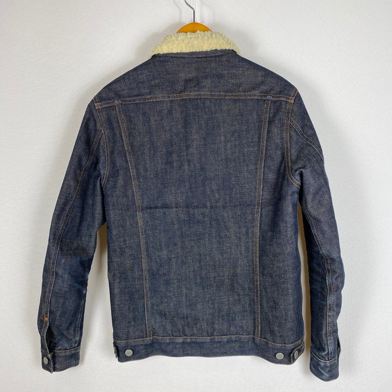 【中古品】【メンズ】 WACKO MARIA ワコマリア BOA DENIM JACKET ボア デニムジャケット アウター 140-260424-ks-02-tei サイズ：M カラー：インディゴ 万代Net店
