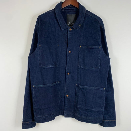 【中古品】【メンズ】 DENHAM デンハム BRULER JACKET ACIV 27180-2-20509 ブリュレ ジャケット アウター デニムジャケット Gジャン 140-260429-ko-15-fuzh サイズ：XL カラー：インディゴ 万代Net店