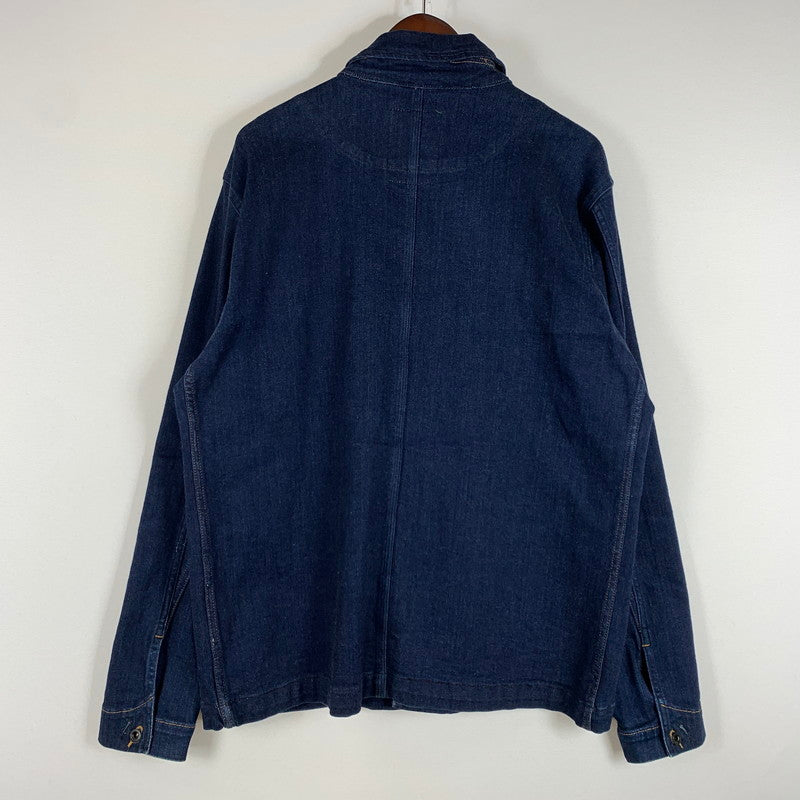 【中古品】【メンズ】 DENHAM デンハム BRULER JACKET ACIV 27180-2-20509 ブリュレ ジャケット アウター デニムジャケット Gジャン 140-260429-ko-15-fuzh サイズ：XL カラー：インディゴ 万代Net店