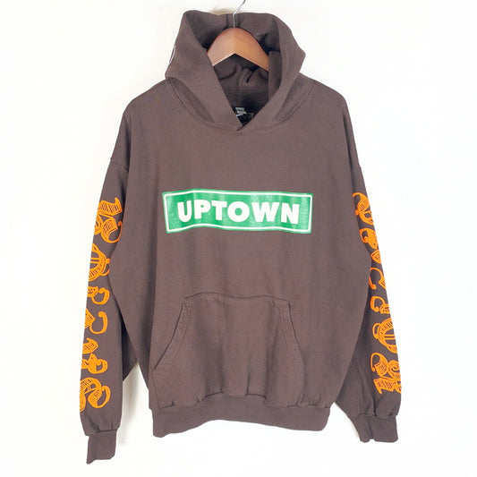 【中古品】【メンズ】 Jae Tips ジェイ ティップス UPTOWN HOODIE アップタウン フーディ トップス プルオーバーパーカー USA製 142-260501-ks-14-tei サイズ：XL カラー：ブラウン 万代Net店