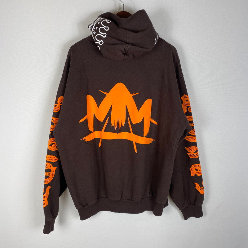 【中古品】【メンズ】 Jae Tips ジェイ ティップス UPTOWN HOODIE アップタウン フーディ トップス プルオーバーパーカー USA製 142-260501-ks-14-tei サイズ：XL カラー：ブラウン 万代Net店