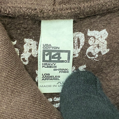 【中古品】【メンズ】 Jae Tips ジェイ ティップス UPTOWN HOODIE アップタウン フーディ トップス プルオーバーパーカー USA製 142-260501-ks-14-tei サイズ：XL カラー：ブラウン 万代Net店