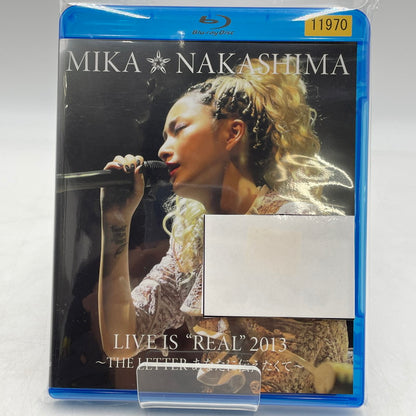 【中古美品】 中島美嘉 MIKA NAKASHIMA LIVE IS“REAL” 2013 ～THE LETTER　あなたに伝えたくて～(Blu-ray) 010-260706-nm-07-teih 万代Net店