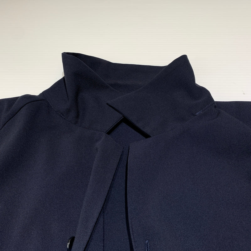 【中古品】【メンズ】 SOPHNET. ソフネット STRETCH GABARDINE SHIRT JACKET SOPH-180005 ストレッチギャバジン シャツジャケット ライトアウター 142-260720-ko-09-tei サイズ：S カラー：ネイビー 万代Net店