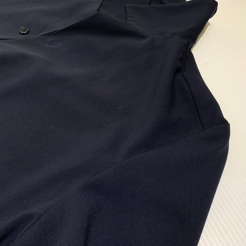 【中古品】【メンズ】 SOPHNET. ソフネット STRETCH GABARDINE SHIRT JACKET SOPH-180005 ストレッチギャバジン シャツジャケット ライトアウター 142-260720-ko-09-tei サイズ：S カラー：ネイビー 万代Net店