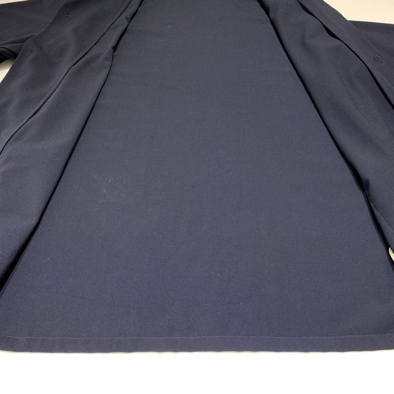 【中古品】【メンズ】 SOPHNET. ソフネット STRETCH GABARDINE SHIRT JACKET SOPH-180005 ストレッチギャバジン シャツジャケット ライトアウター 142-260720-ko-09-tei サイズ：S カラー：ネイビー 万代Net店