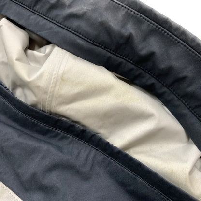【現状渡し品】【メンズ】 DESCENTE デサント 24SS HARD SHELL JACKET DAMXGK30X ハードシェル ジャケット ライトアウター ナイロンジャケット 144-260429-ko-16-tei サイズ：L カラー：ブラック系/チャコール 万代Net店
