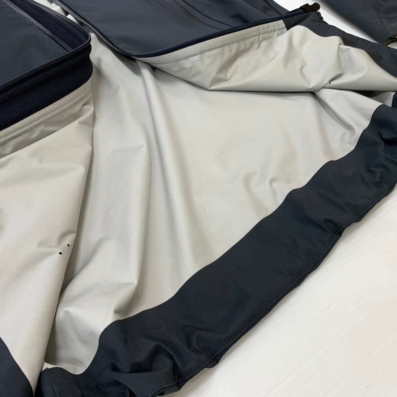 【現状渡し品】【メンズ】 DESCENTE デサント 24SS HARD SHELL JACKET DAMXGK30X ハードシェル ジャケット ライトアウター ナイロンジャケット 144-260429-ko-16-tei サイズ：L カラー：ブラック系/チャコール 万代Net店