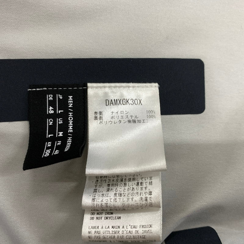 【現状渡し品】【メンズ】 DESCENTE デサント 24SS HARD SHELL JACKET DAMXGK30X ハードシェル ジャケット ライトアウター ナイロンジャケット 144-260429-ko-16-tei サイズ：L カラー：ブラック系/チャコール 万代Net店