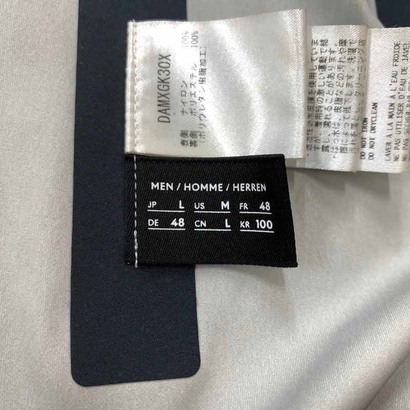 【現状渡し品】【メンズ】 DESCENTE デサント 24SS HARD SHELL JACKET DAMXGK30X ハードシェル ジャケット ライトアウター ナイロンジャケット 144-260429-ko-16-tei サイズ：L カラー：ブラック系/チャコール 万代Net店