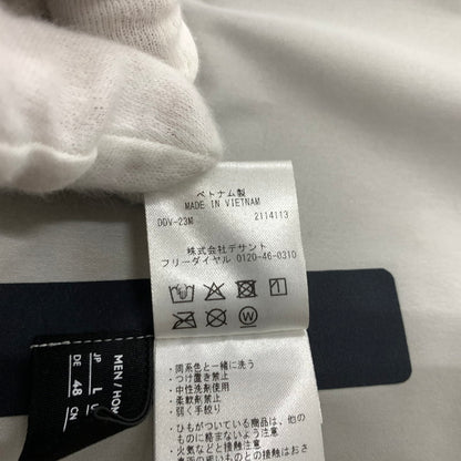 【現状渡し品】【メンズ】 DESCENTE デサント 24SS HARD SHELL JACKET DAMXGK30X ハードシェル ジャケット ライトアウター ナイロンジャケット 144-260429-ko-16-tei サイズ：L カラー：ブラック系/チャコール 万代Net店