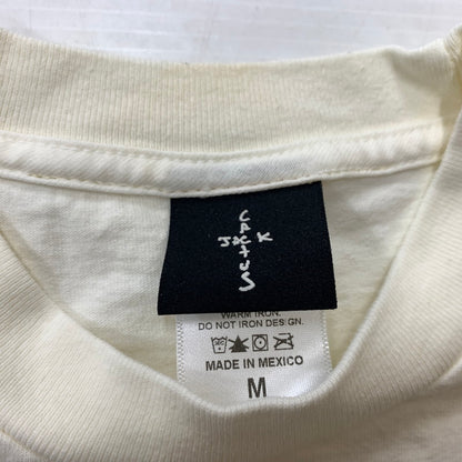 【中古品】【メンズ】 CACTUS JACK カクタスジャック AIR RECORDS L/S TEE エア レコード ロングスリーブ Tシャツ トップス 長袖 142-260429-ko-03-tei サイズ：M カラー：ホワイト 万代Net店