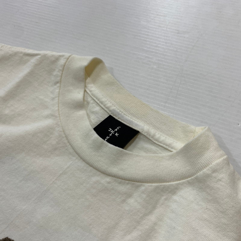 【中古品】【メンズ】 CACTUS JACK カクタスジャック AIR RECORDS L/S TEE エア レコード ロングスリーブ Tシャツ トップス 長袖 142-260429-ko-03-tei サイズ：M カラー：ホワイト 万代Net店