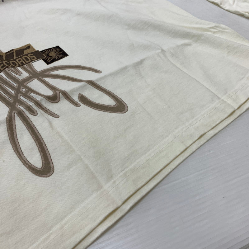 【中古品】【メンズ】 CACTUS JACK カクタスジャック AIR RECORDS L/S TEE エア レコード ロングスリーブ Tシャツ トップス 長袖 142-260429-ko-03-tei サイズ：M カラー：ホワイト 万代Net店