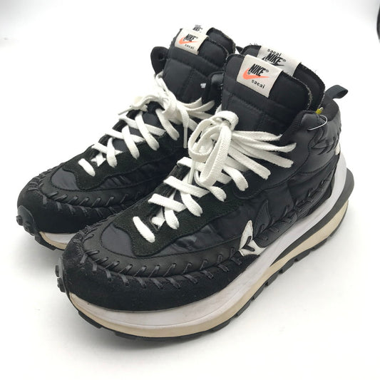 【中古品】【メンズ】 NIKE×SACAI×JEAN-PAUL GAULTIER ナイキ ×サカイ ×ジャンポール・ゴルチエ DH9186-001 VAPOR WAFFLE ”BLACK BLACK-WHITE” ヴェイパー ワッフル スニーカー 靴 160-260515-ky-02-teih サイズ：28cm カラー：ブラック 万代Net店