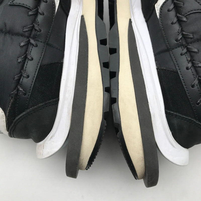 【中古品】【メンズ】 NIKE×SACAI×JEAN-PAUL GAULTIER ナイキ ×サカイ ×ジャンポール・ゴルチエ DH9186-001 VAPOR WAFFLE ”BLACK BLACK-WHITE” ヴェイパー ワッフル スニーカー 靴 160-260515-ky-02-teih サイズ：28cm カラー：ブラック 万代Net店