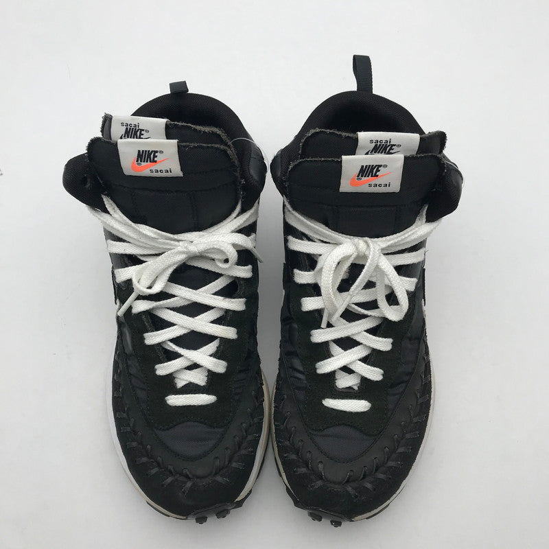 【中古品】【メンズ】 NIKE×SACAI×JEAN-PAUL GAULTIER ナイキ ×サカイ ×ジャンポール・ゴルチエ DH9186-001 VAPOR WAFFLE ”BLACK BLACK-WHITE” ヴェイパー ワッフル スニーカー 靴 160-260515-ky-02-teih サイズ：28cm カラー：ブラック 万代Net店