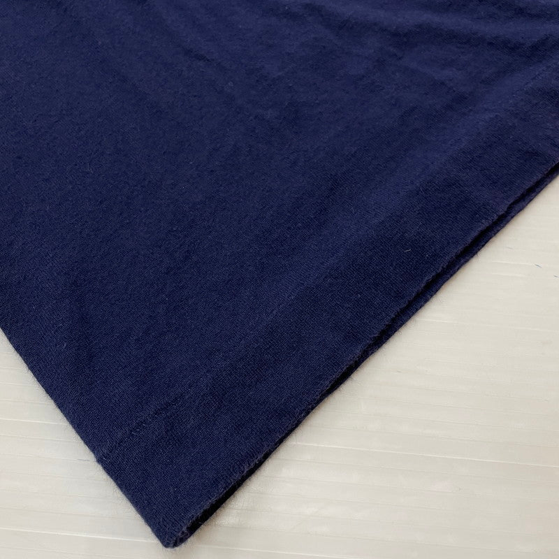 【中古品】【メンズ】 PLAY COMME DES GARCONS プレイコムデギャルソン GOLD HEART LOGO TEE AZ-T216 ゴールドハート ロゴ Tシャツ 半袖 トップス 140-260623-yo-08-tei サイズ：L カラー：ネイビー 万代Net店