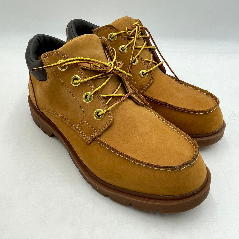 【中古美品】【メンズ】 TIMBERLAND ティンバーランド A6EU1-754 BASIC SINGLE MOC TOE OX WP ベーシック シングル モック トゥ オックス WP 164-260809-nm-59-tei サイズ：26cm カラー：WHEAT NUBUCK 万代Net店