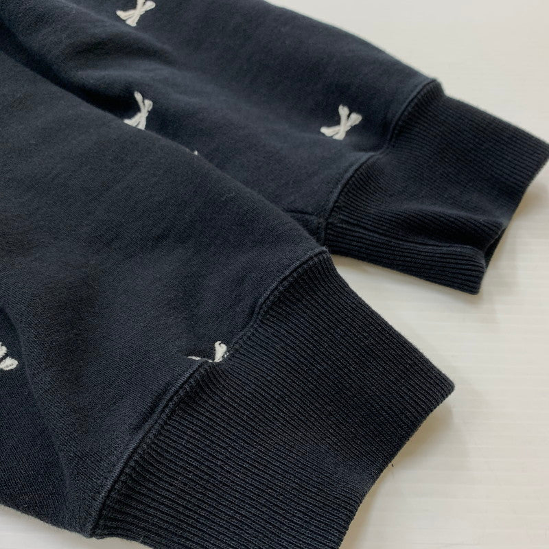 【中古品】【メンズ】 WTAPS ダブルタップス 22AW ACNE HOODY CTPLL TEXTILE 222ATDT-CSM26 クロスボーン フーディ トップス プルオーバーパーカー 142-260429-ko-09-fuzh サイズ：4 カラー：ブラック 万代Net店