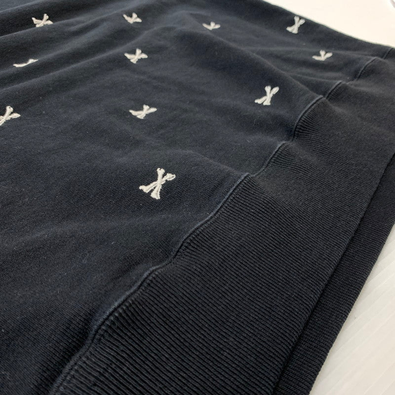 【中古品】【メンズ】 WTAPS ダブルタップス 22AW ACNE HOODY CTPLL TEXTILE 222ATDT-CSM26 クロスボーン フーディ トップス プルオーバーパーカー 142-260429-ko-09-fuzh サイズ：4 カラー：ブラック 万代Net店