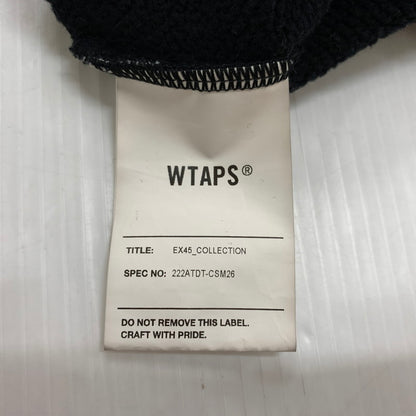 【中古品】【メンズ】 WTAPS ダブルタップス 22AW ACNE HOODY CTPLL TEXTILE 222ATDT-CSM26 クロスボーン フーディ トップス プルオーバーパーカー 142-260429-ko-09-fuzh サイズ：4 カラー：ブラック 万代Net店