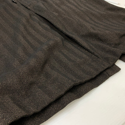 【中古品】【メンズ】 DAIWA ダイワ GORE-TEX INFINIUM TECH TWEED SOUTIEN COLLAR COAT BJ-15021W ゴアテックス インフィニウム テック ツイード サウティエン カラー コート アウター 144-260429-ko-10-tei サイズ：S カラー：ブラウン 万代Net店