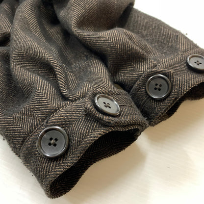 【中古品】【メンズ】 DAIWA ダイワ GORE-TEX INFINIUM TECH TWEED SOUTIEN COLLAR COAT BJ-15021W ゴアテックス インフィニウム テック ツイード サウティエン カラー コート アウター 144-260429-ko-10-tei サイズ：S カラー：ブラウン 万代Net店