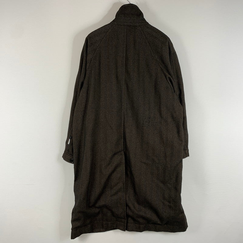 【中古品】【メンズ】 DAIWA ダイワ GORE-TEX INFINIUM TECH TWEED SOUTIEN COLLAR COAT BJ-15021W ゴアテックス インフィニウム テック ツイード サウティエン カラー コート アウター 144-260429-ko-10-tei サイズ：S カラー：ブラウン 万代Net店