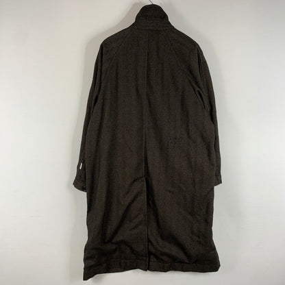 【中古品】【メンズ】 DAIWA ダイワ GORE-TEX INFINIUM TECH TWEED SOUTIEN COLLAR COAT BJ-15021W ゴアテックス インフィニウム テック ツイード サウティエン カラー コート アウター 144-260429-ko-10-tei サイズ：S カラー：ブラウン 万代Net店