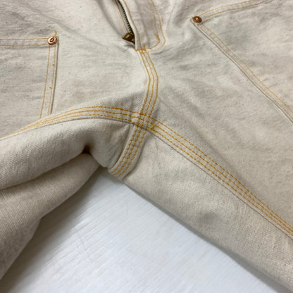 【中古品】【メンズ】 BOWWOW バウワウ FORGE PAINTER PANTS フォージ ペインター パンツ ボトムス ワークパンツ 加工パンツ 151-260504-ko-21-tei サイズ：XXXL カラー：アイボリー/ホワイト 万代Net店