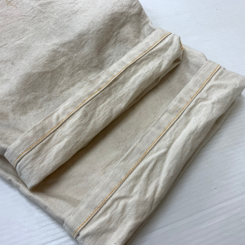 【中古品】【メンズ】 BOWWOW バウワウ FORGE PAINTER PANTS フォージ ペインター パンツ ボトムス ワークパンツ 加工パンツ 151-260504-ko-21-tei サイズ：XXXL カラー：アイボリー/ホワイト 万代Net店