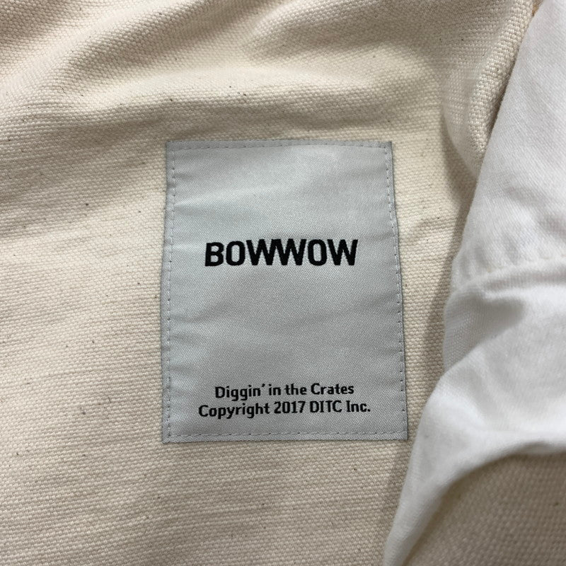 【中古品】【メンズ】 BOWWOW バウワウ FORGE PAINTER PANTS フォージ ペインター パンツ ボトムス ワークパンツ 加工パンツ 151-260504-ko-21-tei サイズ：XXXL カラー：アイボリー/ホワイト 万代Net店