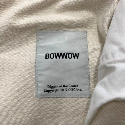 【中古品】【メンズ】 BOWWOW バウワウ FORGE PAINTER PANTS フォージ ペインター パンツ ボトムス ワークパンツ 加工パンツ 151-260504-ko-21-tei サイズ：XXXL カラー：アイボリー/ホワイト 万代Net店