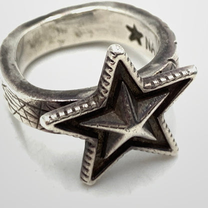 【中古品】【メンズ】 CODY SANDERSON コディ サンダーソン SMALL STER LING スモール スターリング アクセサリー 指輪 191-260503-ko-19-tei カラー：シルバー 9号 万代Net店