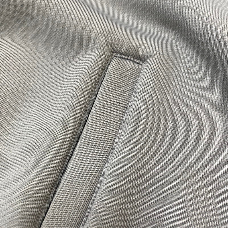 【現状渡し品】【メンズ】 A BATHING APE アベイシングエイプ 90's COLLEGE LOGO BLOUSON 90年代 カレッジロゴ ブルゾン ライトアウター 142-260427-ks-05-tei サイズ：XL/※シミあり カラー：グレー 万代Net店