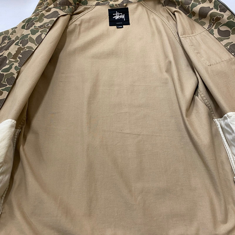 【中古品】【メンズ】 STUSSY ステューシー CAMO MOUNTAIN PARKA カモ マウンテンパーカー ライトアウター 142-260427-ks-06-tei サイズ：XL カラー：カモ 万代Net店