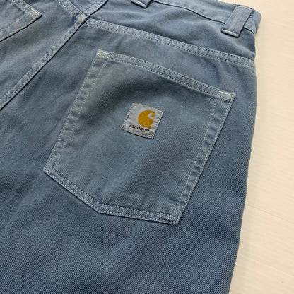 【中古品】【メンズ】 Carhartt カーハート BRANDON PANT ブランドン パンツ ボトムス カラーデニムパンツ 156-260504-ko-26-tei サイズ：S カラー：ブルー系 万代Net店