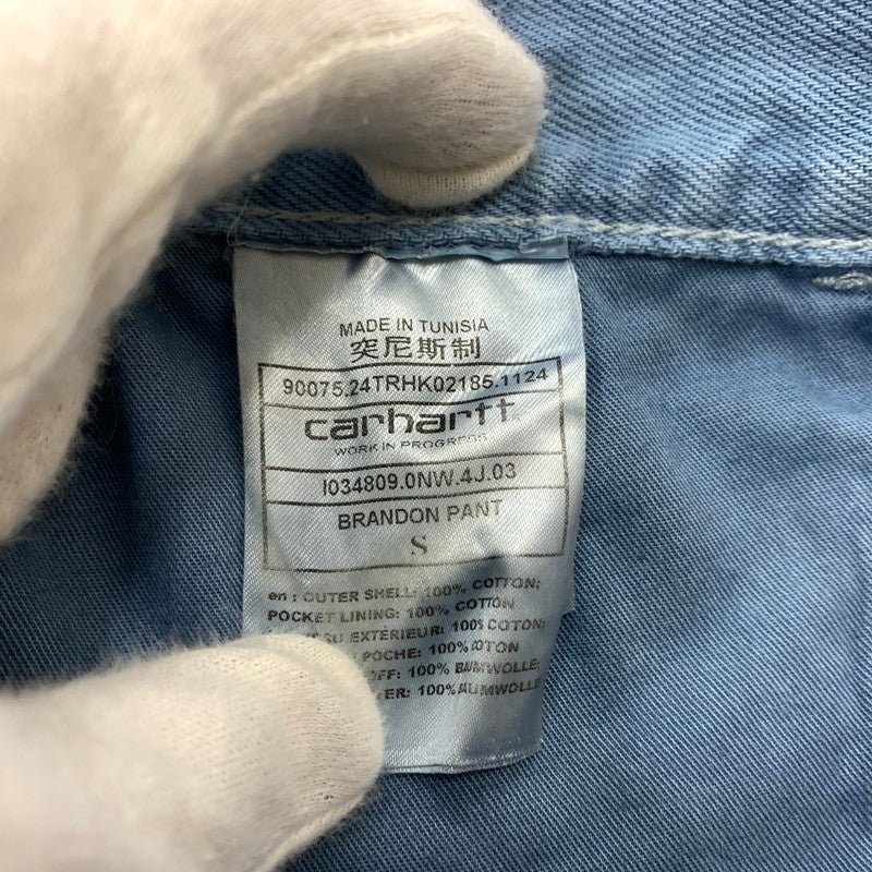 【中古品】【メンズ】 Carhartt カーハート BRANDON PANT ブランドン パンツ ボトムス カラーデニムパンツ 156-260504-ko-26-tei サイズ：S カラー：ブルー系 万代Net店