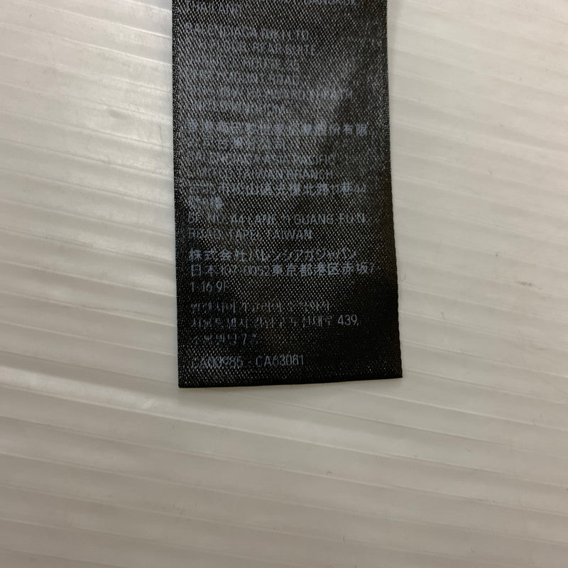 【中古品】【メンズ】 BALENCIAGA バレンシアガ 23AW METAL LOGO HOODIE 739024 TOVD8 メタル ロゴ フーディ トップス プルオーバーパーカー ダメージ加工 141-260429-ko-04-fuzh サイズ：2 カラー：ブラック 万代Net店
