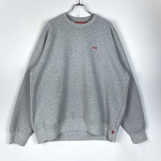 【中古品】【メンズ】 Supreme シュプリーム 24SS SMALLBOX RAGLAN CREWNECK SWEAT スモールボックス ラグラン クルーネック スウェット 長袖 トップス 149-260502-yo-03-tei サイズ：XL カラー：グレー 万代Net店